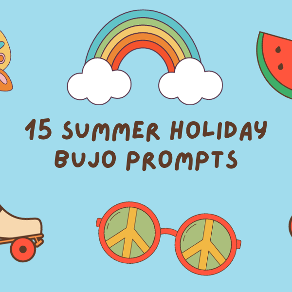 15 Summer Holiday Bujo Prompts
