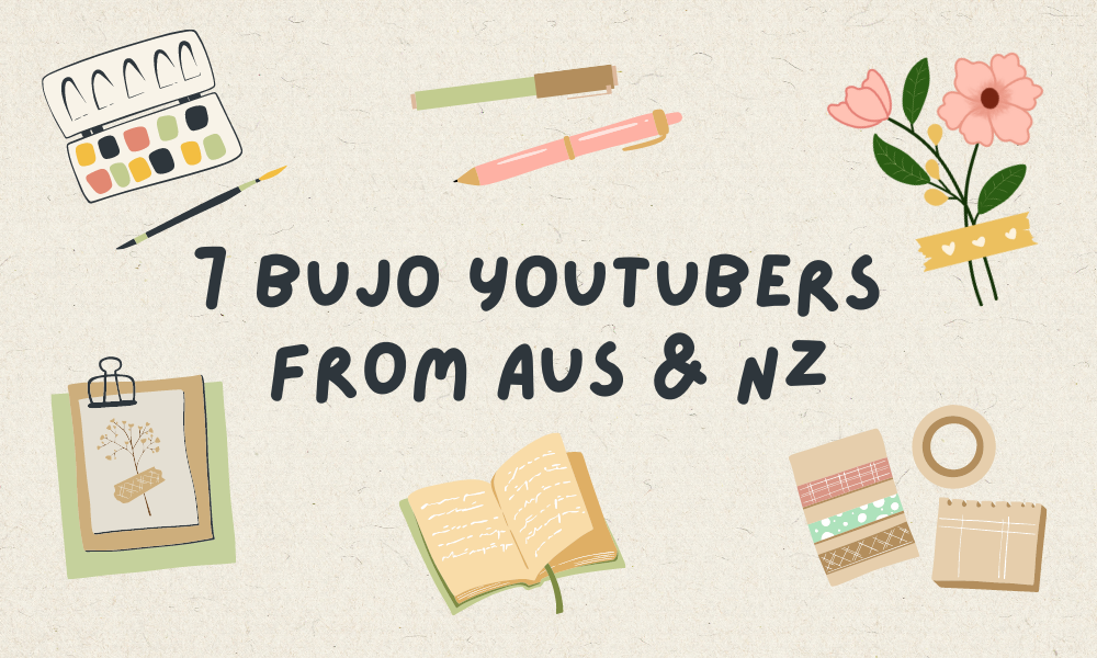 7 Bullet Journal YouTube Channels from Australia & New Zealand