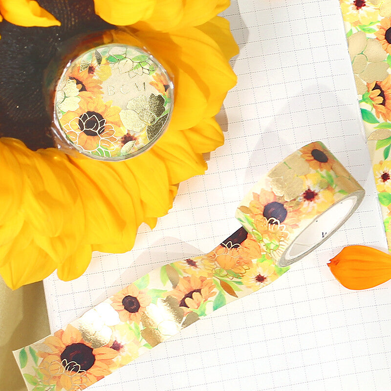 Sunflower washi tape