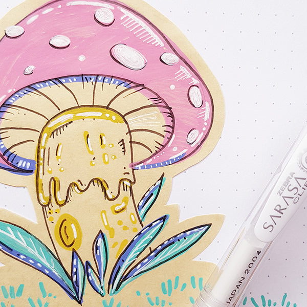 Guest Blogger: How to create a bullet journal spread by @artbyadorel