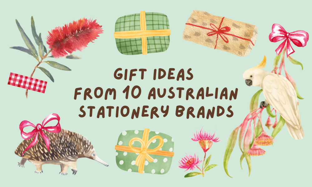 Gift Ideas from 10 Australian Stationery Brands