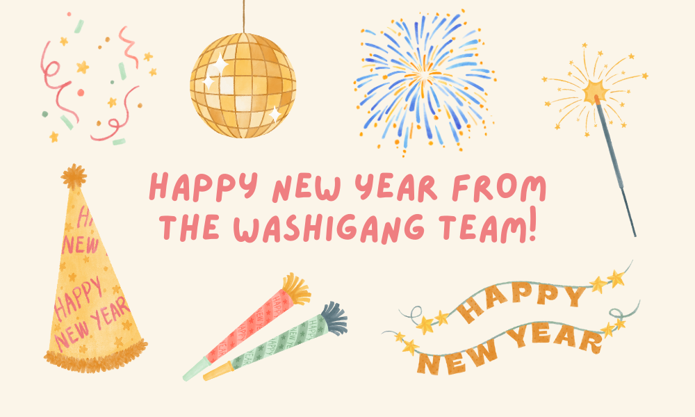 Happy New Year from the WashiGang team!
