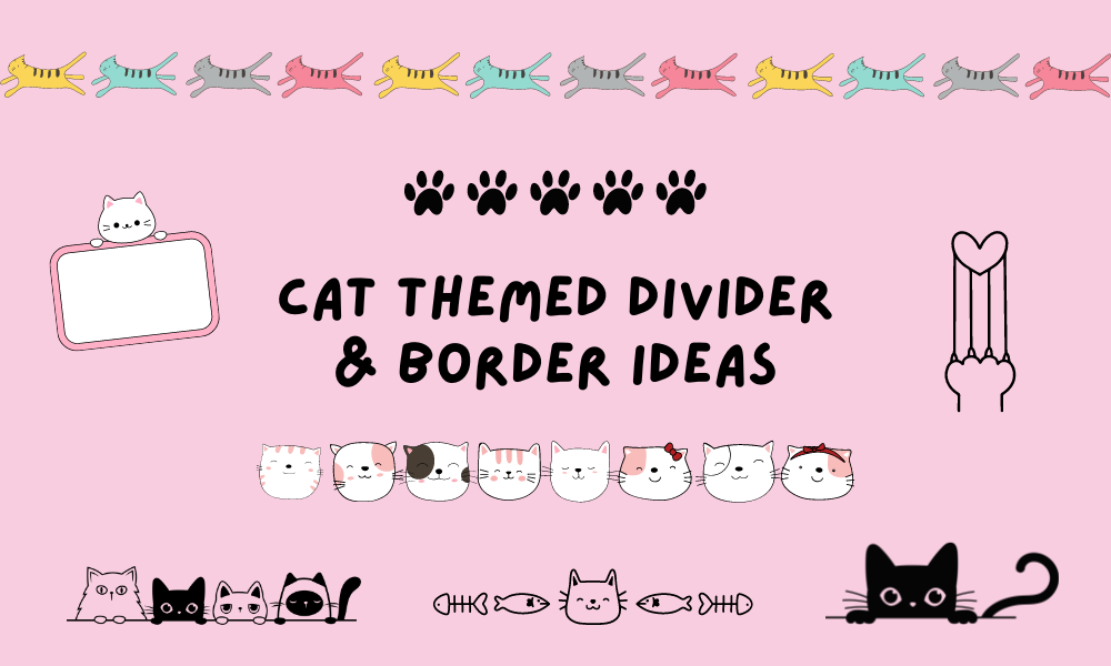 Cat Themed Divider Ideas