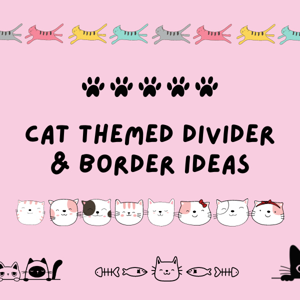 Cat Themed Divider Ideas