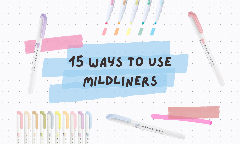 Mildliners 15 Ways to Use Zebra Mildliners | WashiGang Blog