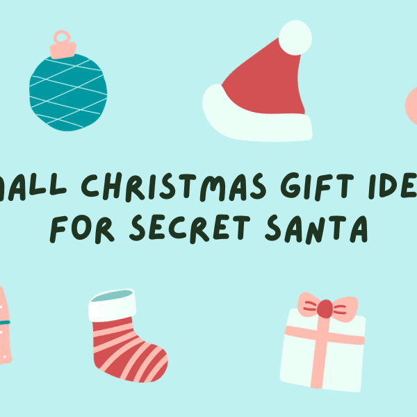 Small Christmas gift ideas for secret santa - stationery and journaling products