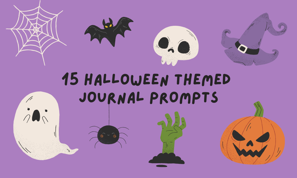 15 Halloween Themed Journal Prompts