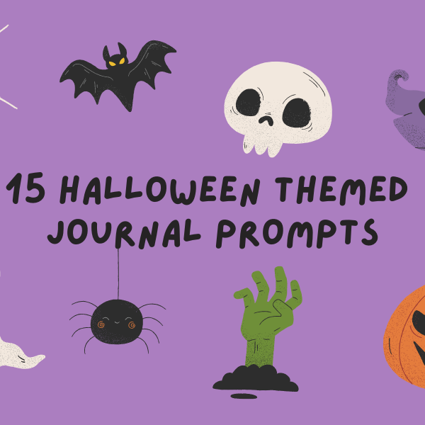 15 Halloween Themed Journal Prompts