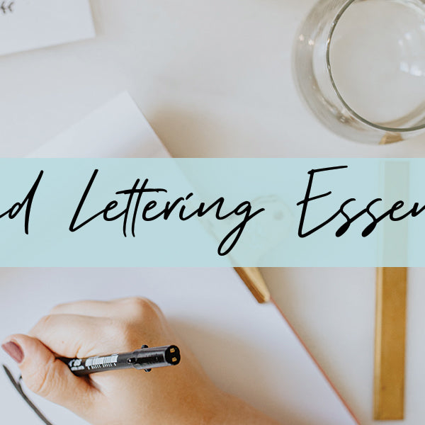 Hand lettering fans and lettering beginners - this is for you!