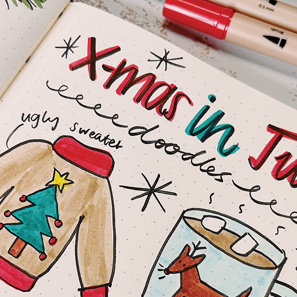 10 Bujo Ideas for Christmas in July