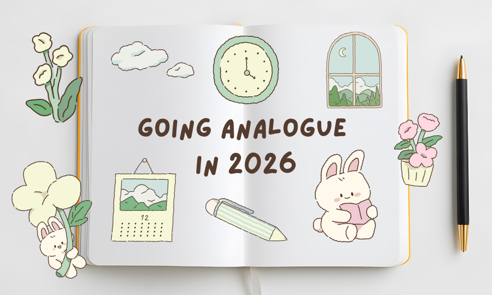 Going Analogue in 2026: A Slower, More Creative Way Forward