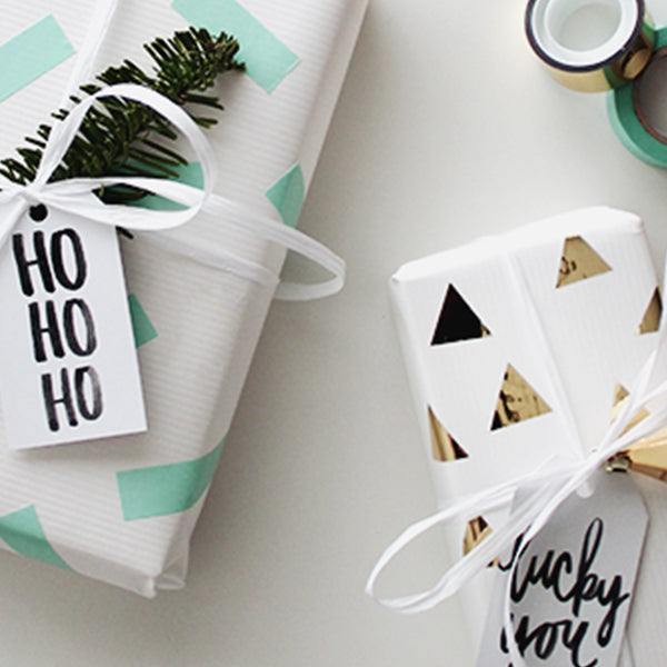 Tips and Tricks: Gift Wrapping with Washi Tape
