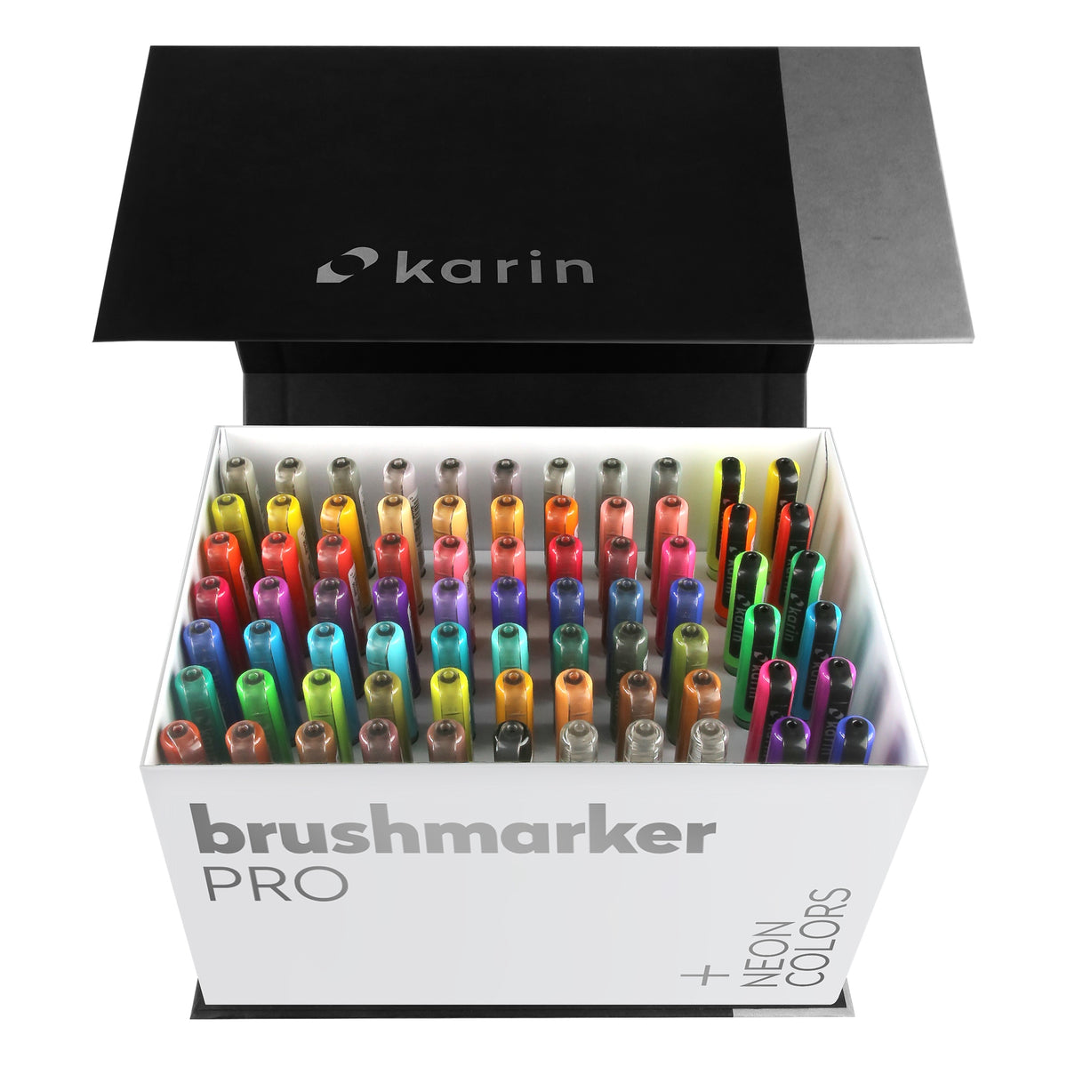 Karin Pigment DecoBrush 12 Color Basic Marker Set