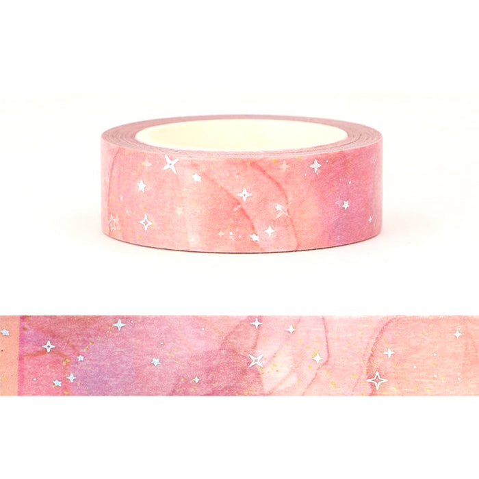Galaxy Cloud Washi Tape - Pink