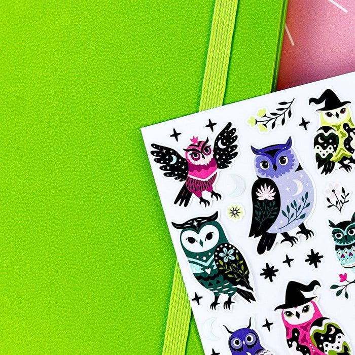 Ornate Owls Stickers