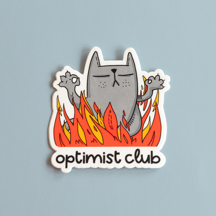 Optimist Club Vinyl Sticker