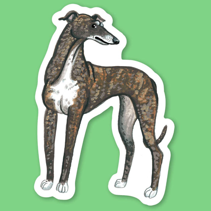 Greyhound Vinyl Sticker