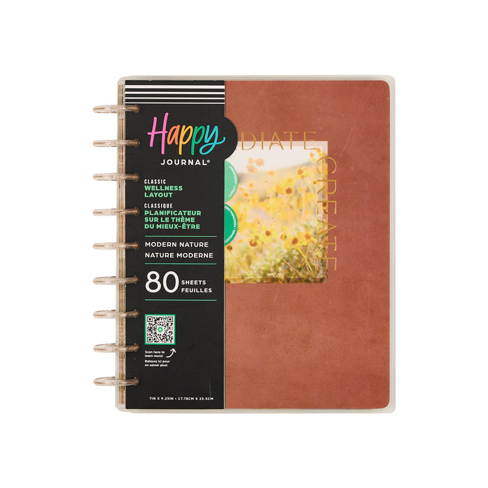 The Happy Planner 'Modern Nature' CLASSIC Wellness Guided Journal