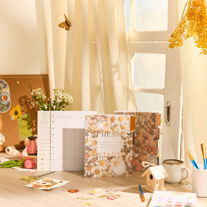 The Happy Planner CLASSIC Undated Calendar Extension - Modern Nature