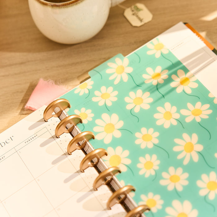 [PRE-ORDER] The Happy Planner CLASSIC Dashboards - Golden Garden - 3 Pack
