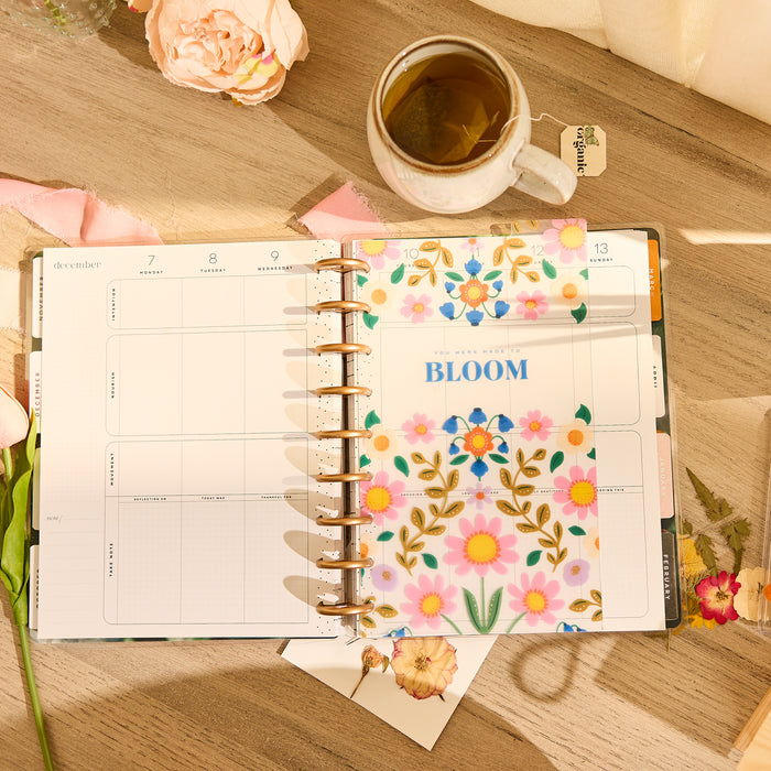 [PRE-ORDER] The Happy Planner CLASSIC Dashboards - Golden Garden - 3 Pack