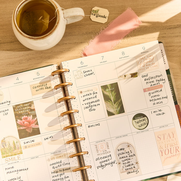 The Happy Planner 2026-2027 'Modern Nature' CLASSIC 12-Month Planner - Wellness Layout