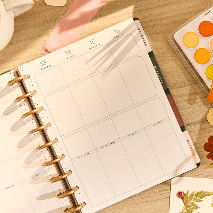 The Happy Planner 2026-2027 'Modern Nature' CLASSIC 12-Month Planner - Wellness Layout