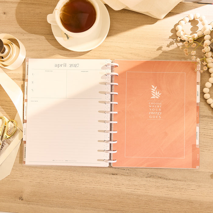 The Happy Planner 2026-2027 'Dune Hues' BIG 18-Month Planner - Horizontal Layout