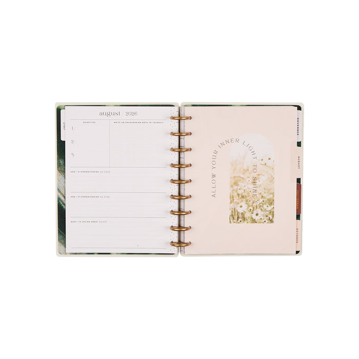The Happy Planner 2026-2027 'Modern Nature' CLASSIC 12-Month Planner - Wellness Layout
