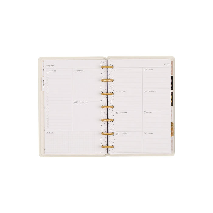 The Happy Planner 2026-2027 'Eternal Stars' MINI 12-Month Planner - Dashboard Layout