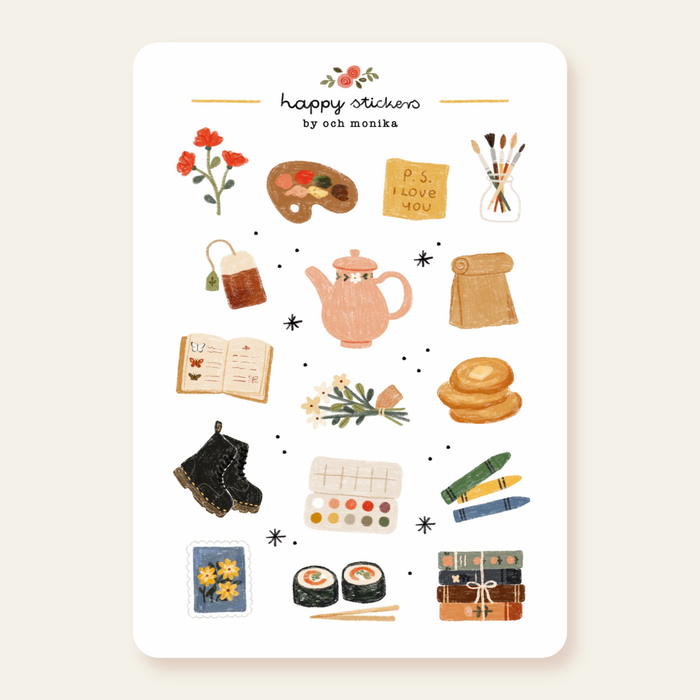 Bits And Pieces - Sticker Sheet