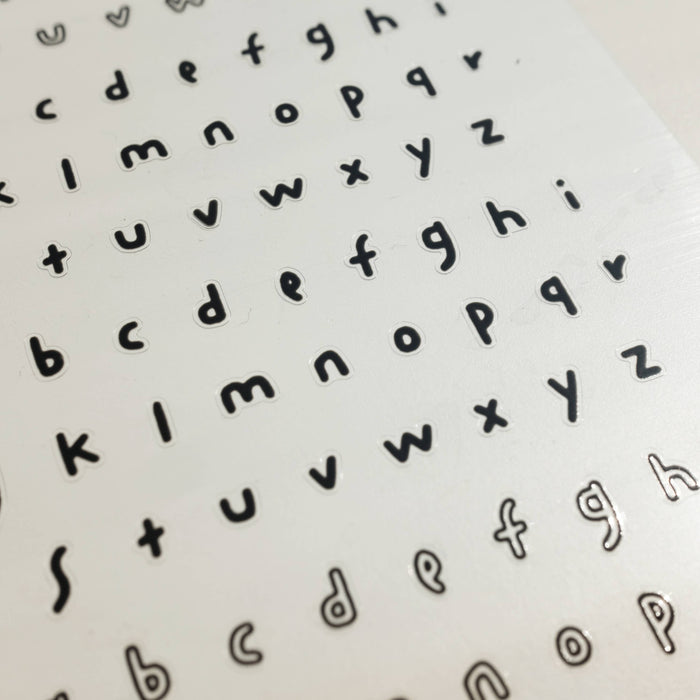 Daily Deco Stickers - Handwriting #1