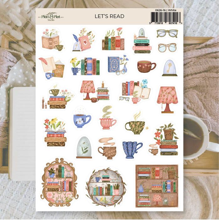 Let's Read Sticker Sheet