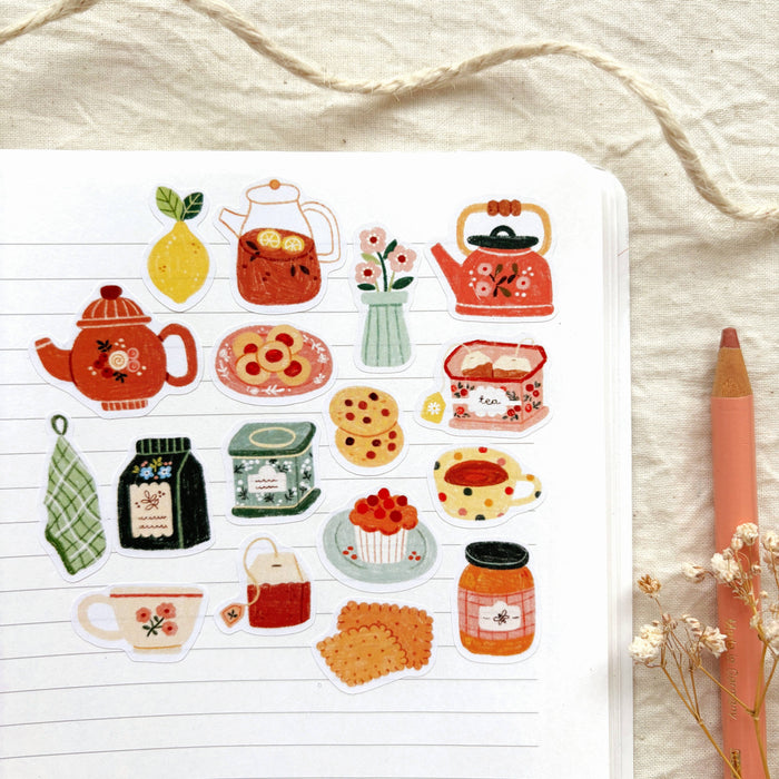 Tea Time - Sticker Sheet