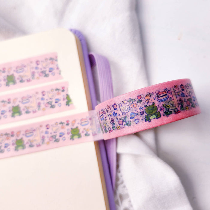 Frogs and Ducks Washi Tape
