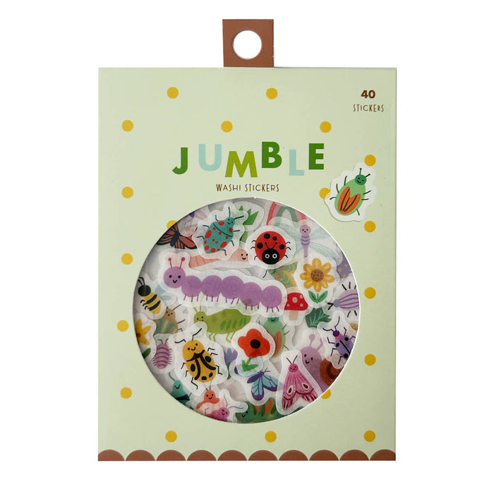Bugs Jumble Washi Stickers