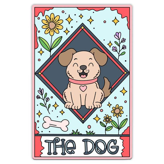 The Dog Vinyl Sticker