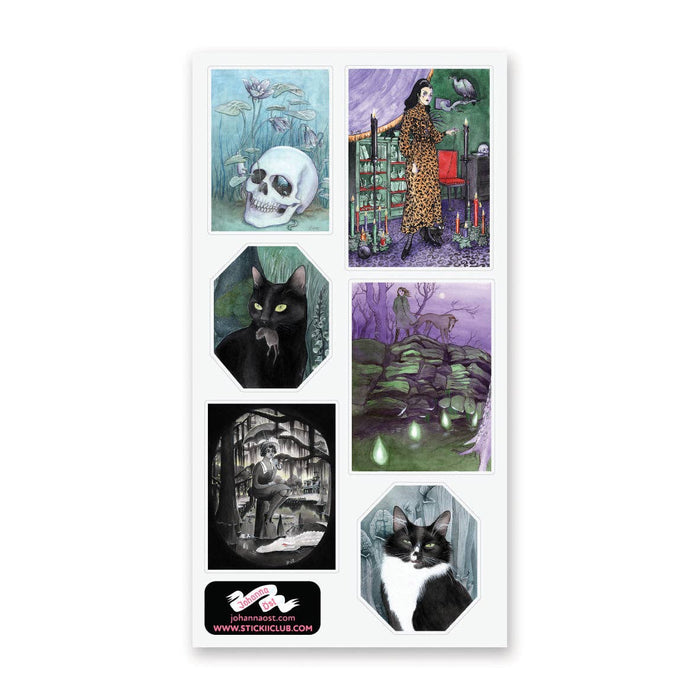 Midnight Familiar Sticker Sheet