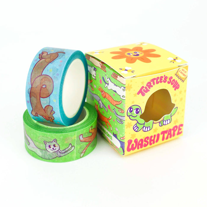 Long Pets Washi Tape Set
