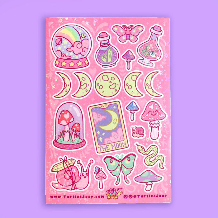 Witchy Things Vinyl Sticker Sheet