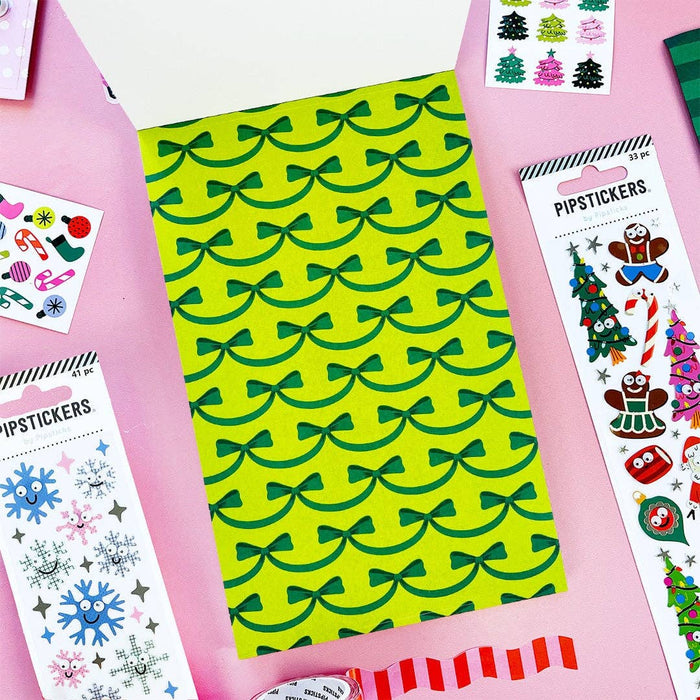 Charming Christmas Sticker Paper Scrap Pad