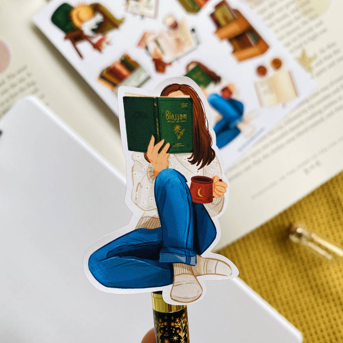 Cozy Reading Sticker Sheet