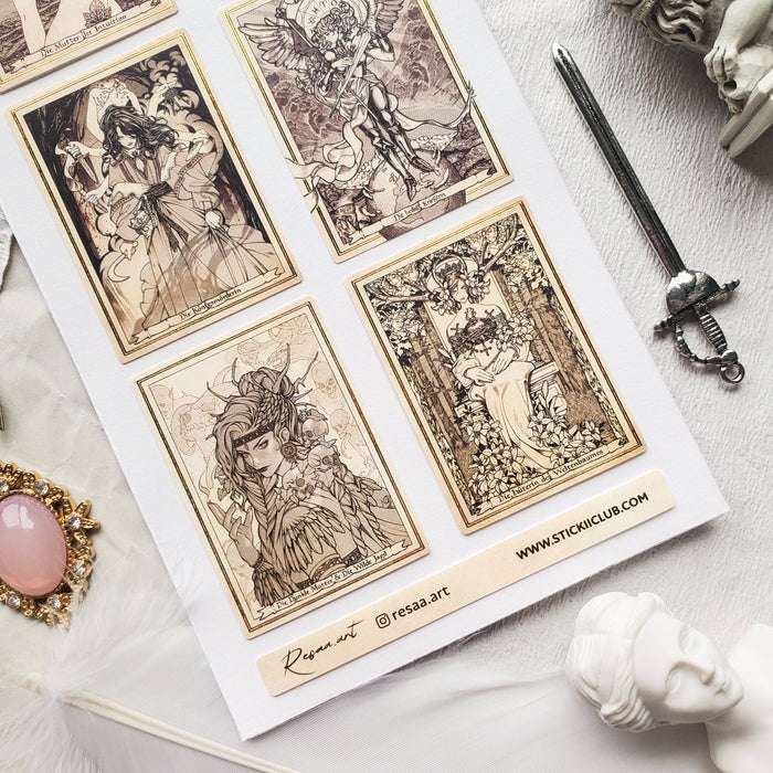 Goddess Arcana Sticker Sheet
