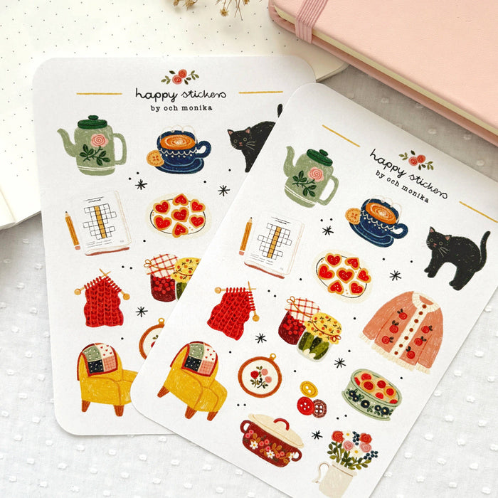 Granny Things - Sticker Sheet