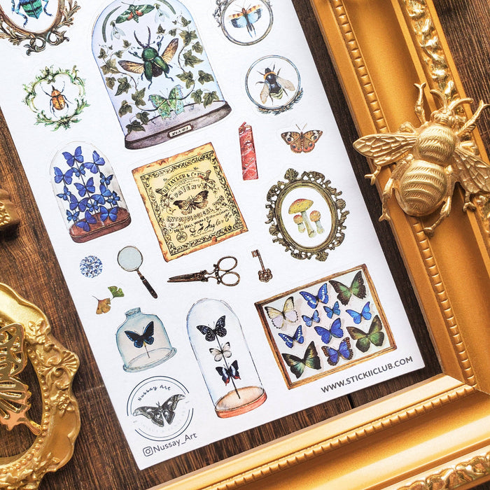 Entomology Collection Sticker Sheet