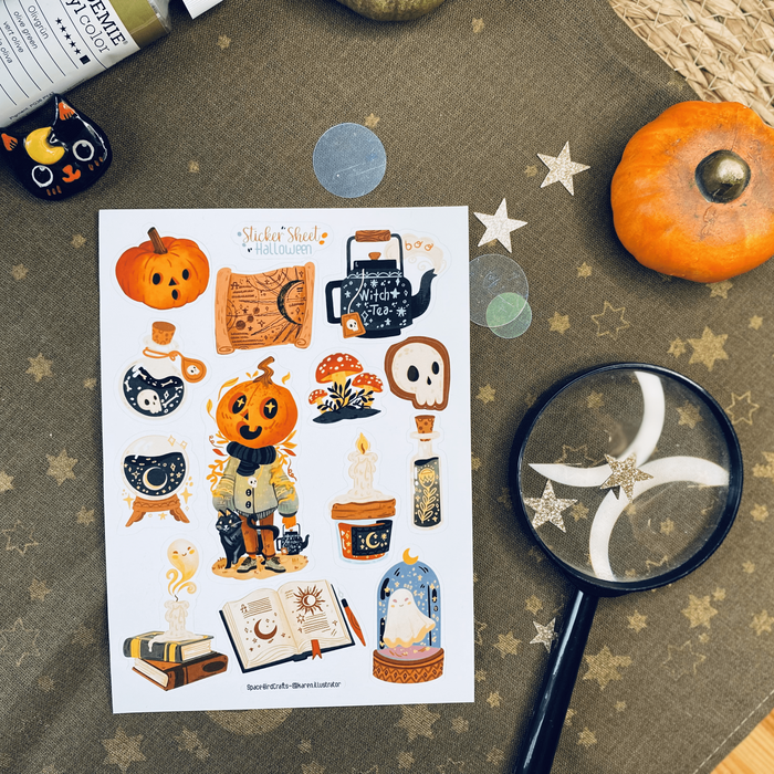 Halloween Sticker Sheet