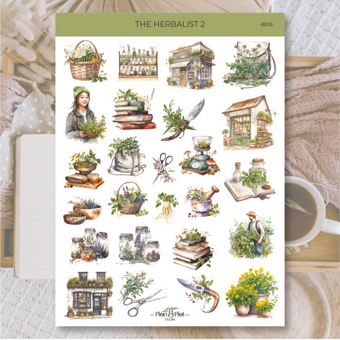 The Herbalist 2 Sticker Sheet