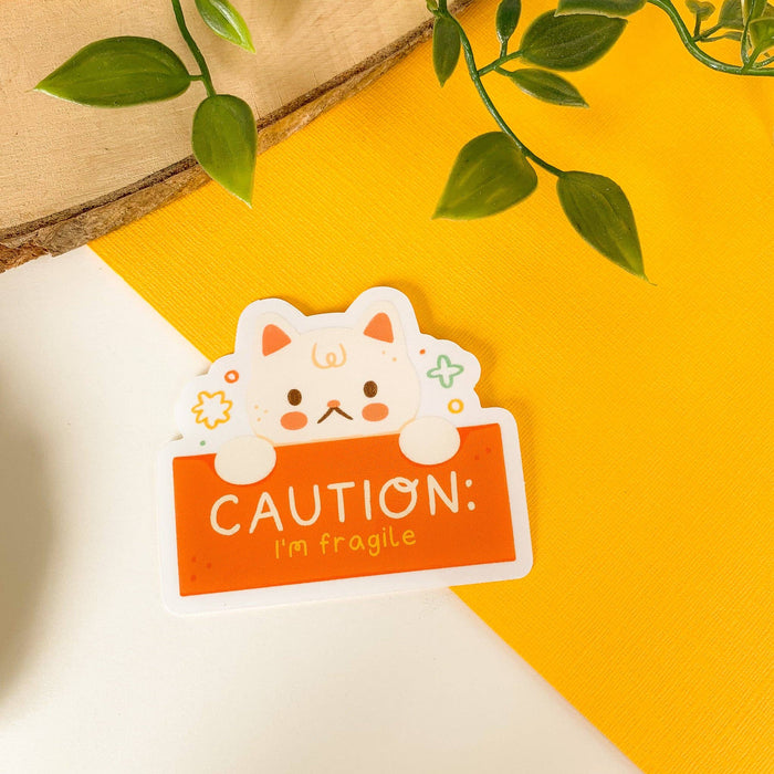 Caution: I'm Fragile - Clear Vinyl Sticker