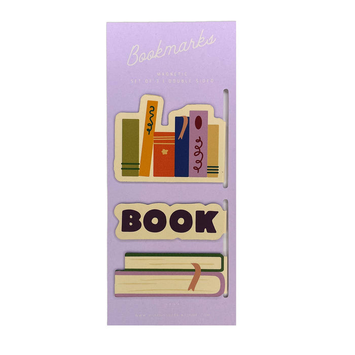 Book Shelf Magnetic Bookmark Set