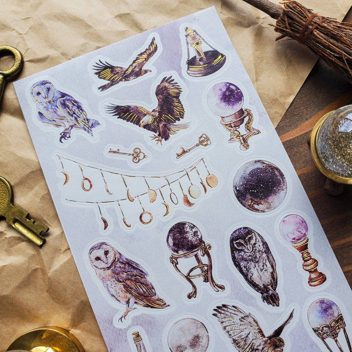 Mystical Birds Sticker Sheet